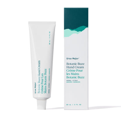 Alternate Image of Botanic Buzz Hand Cream, hand cream in white metal tube