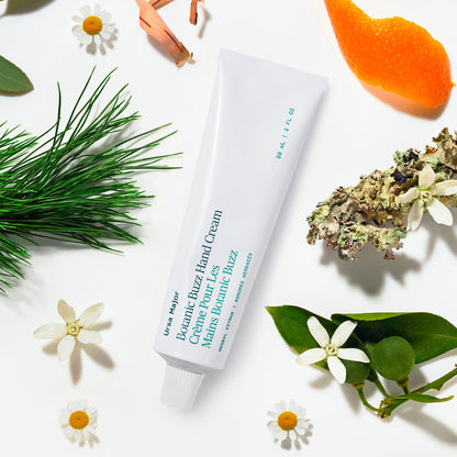 Alternate Image of Botanic Buzz Hand Cream, hand cream in white metal tube