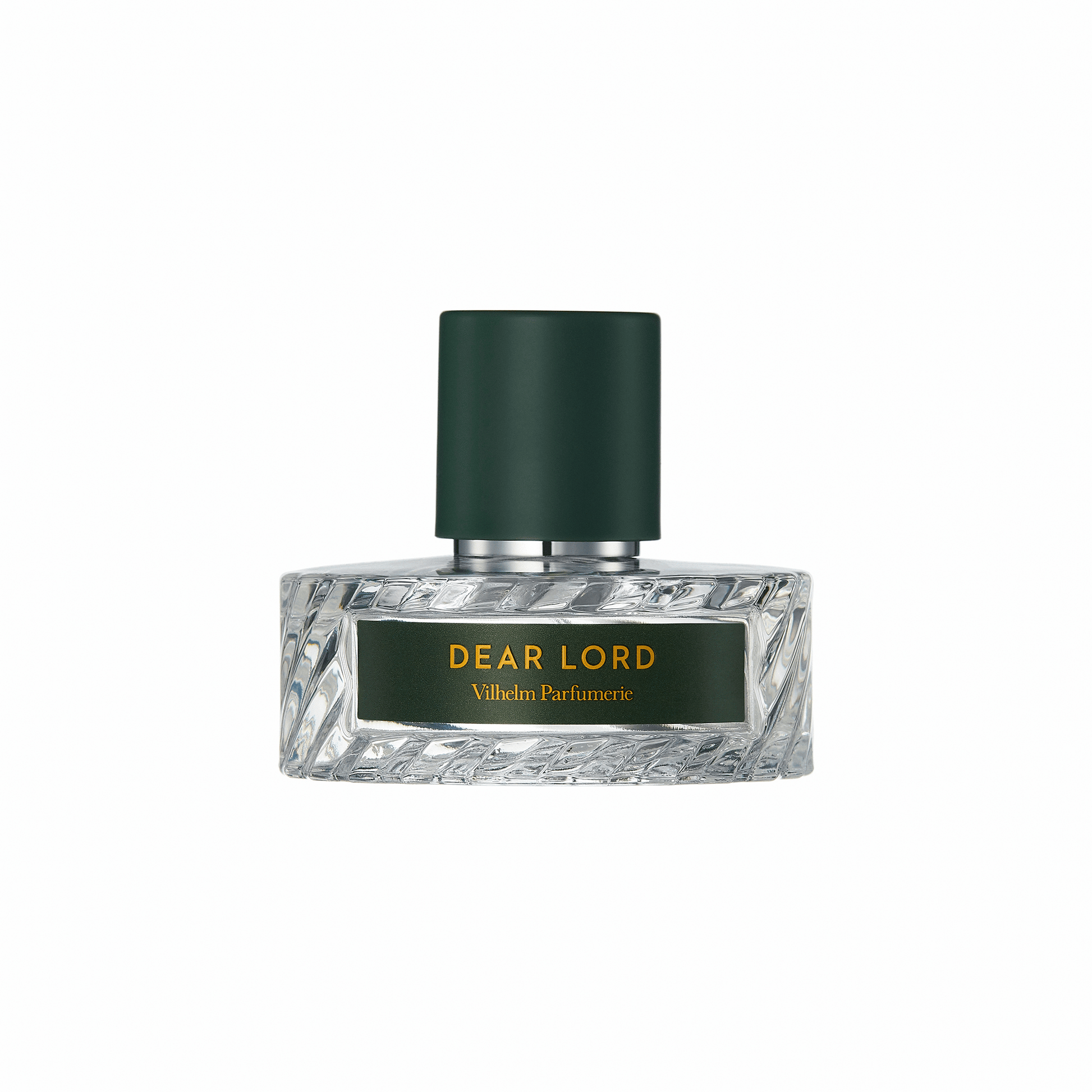 Primary Image of Vilhelm Parfumerie Dear Lord EDP (50 ml), perfume bottle with green cap