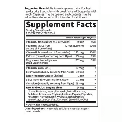 Garden of Life Vitamin Code Raw Calcium Capsules (120 count) #10071155