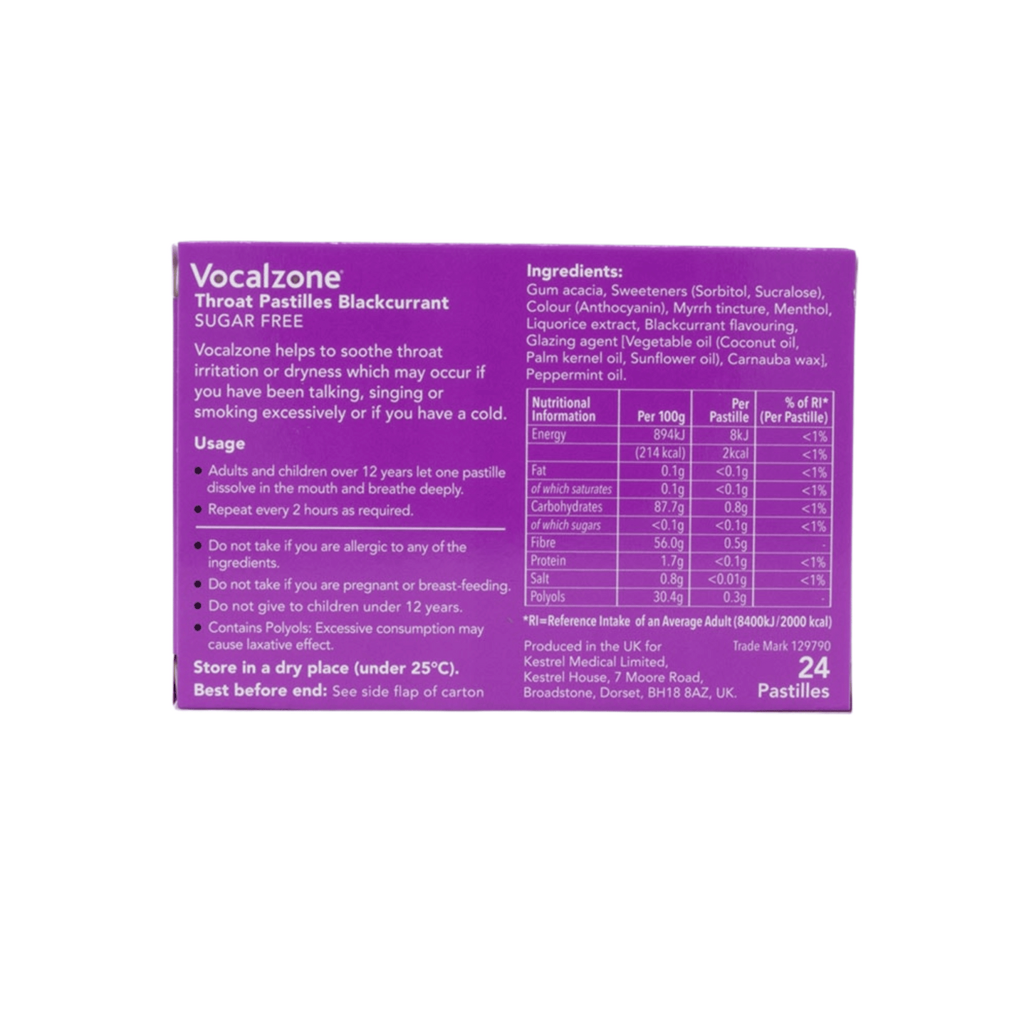 Alternate Image of Blackcurrant Pastilles