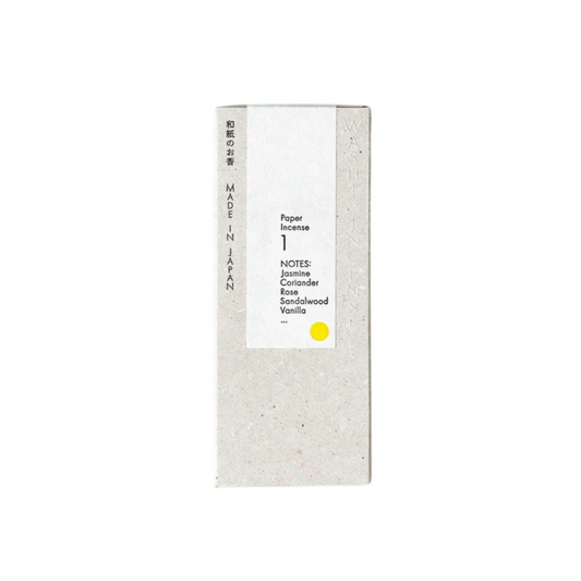 primary image of washi no.1 floral warmth paper incense