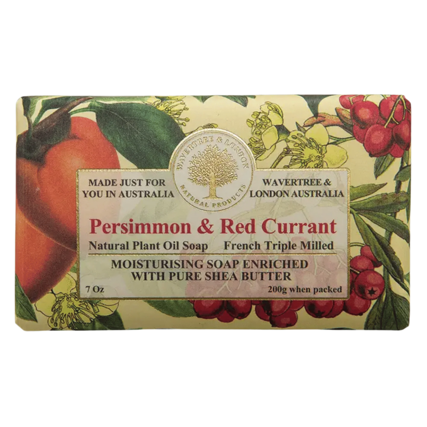 primary image of wavertree and london persimmon and red currant soap