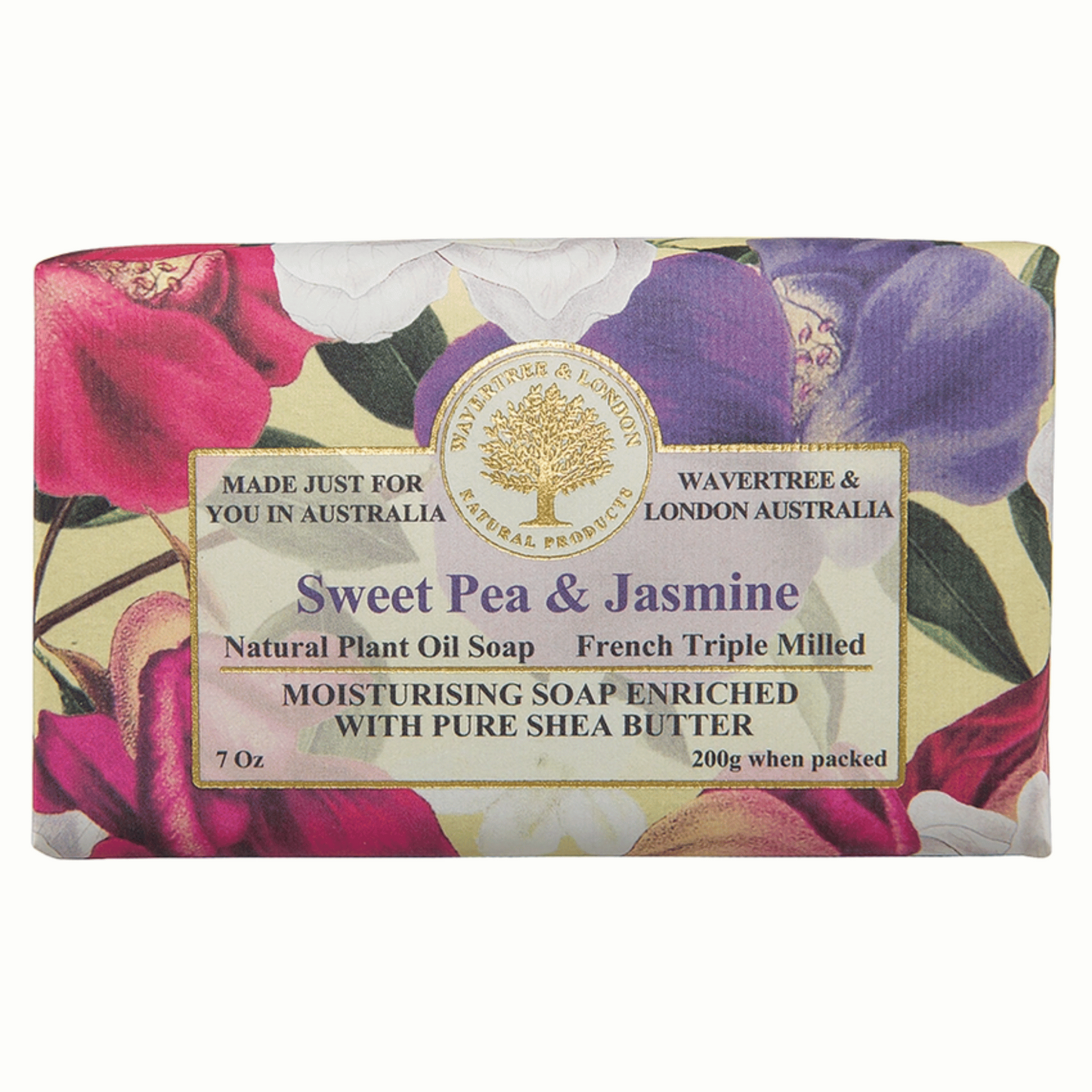 primary image of wavertree and london sweet pea and jasmine soap