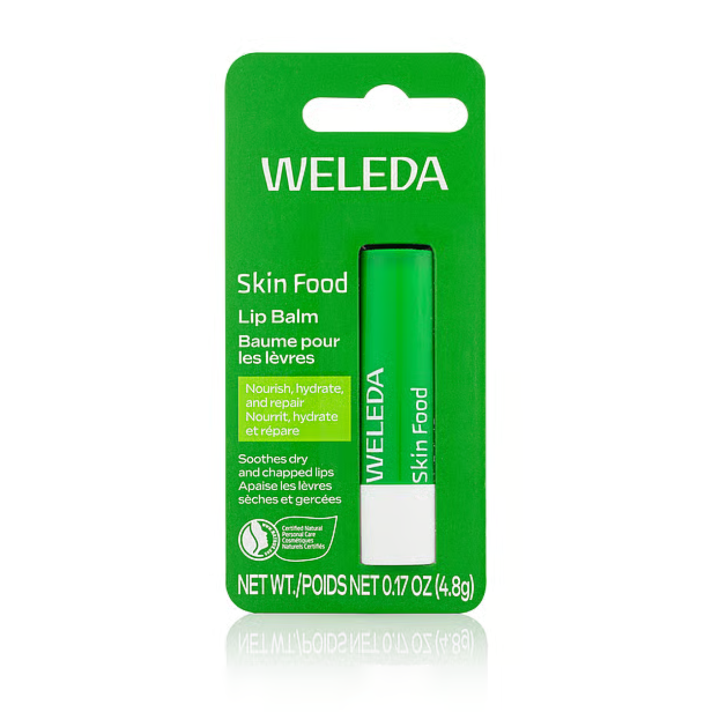 Primary Image of Skin Food Lip Balm Stick, lip balm in green packaging