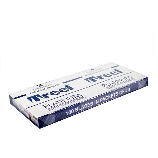 Primary image of Platinum Super Stainless Double-Edge Blades - 100 Pack