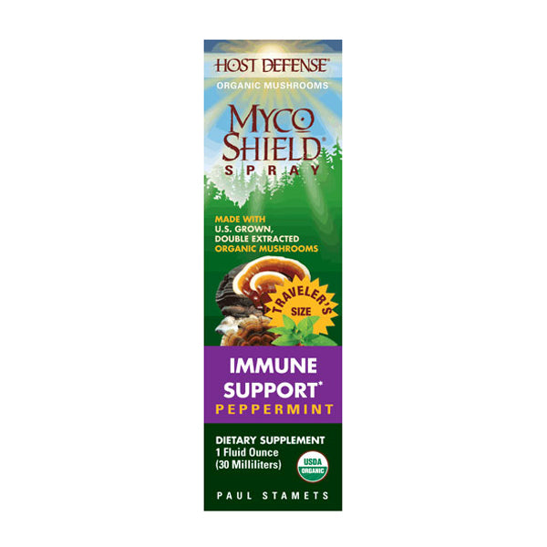 Primary image of MycoShield Mushroom Extract Spray -  Peppermint