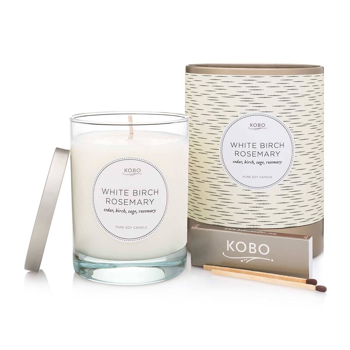 Primary image of White Birch Rosemary Candle
