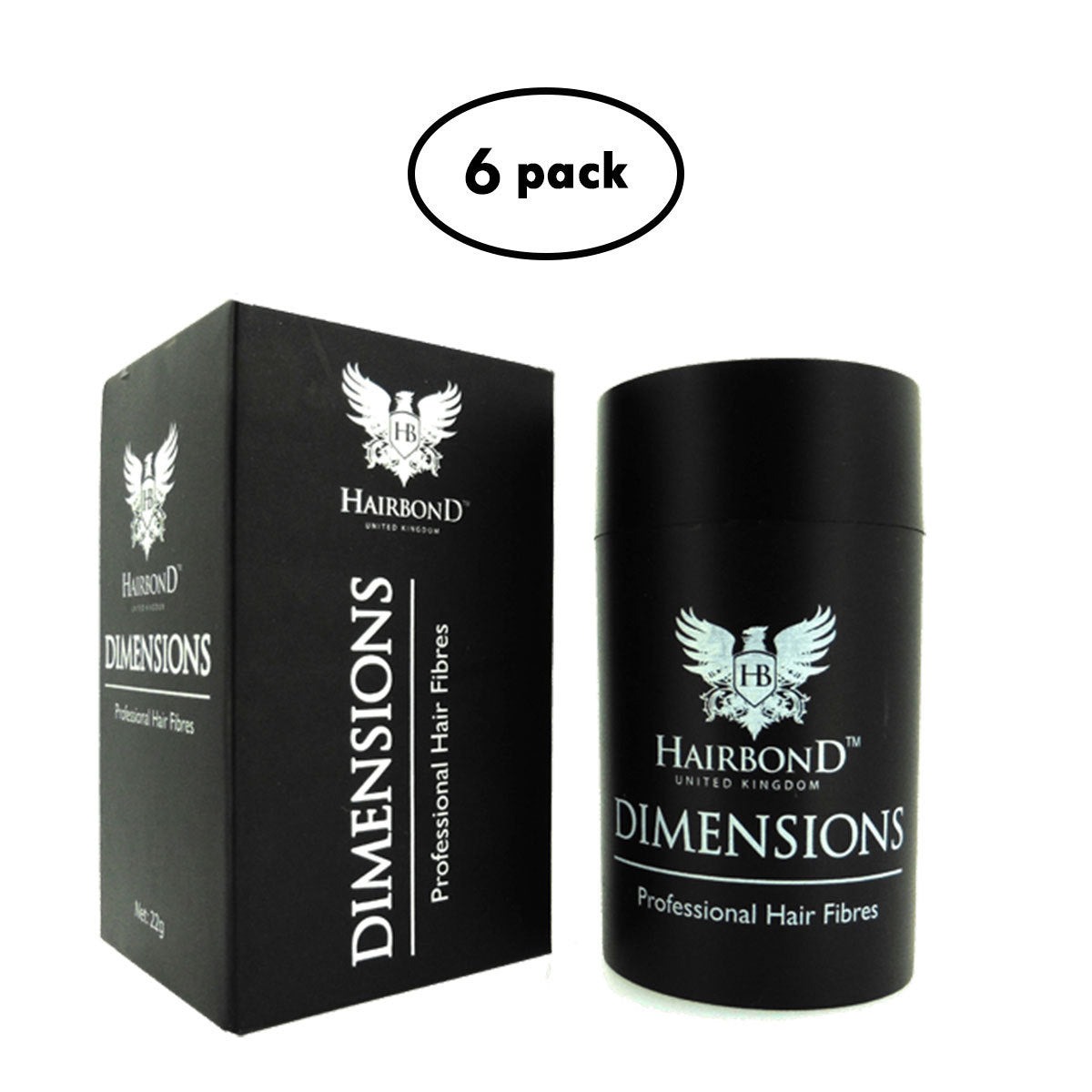 Primary image of Medium Hair Fibres 6 Pack