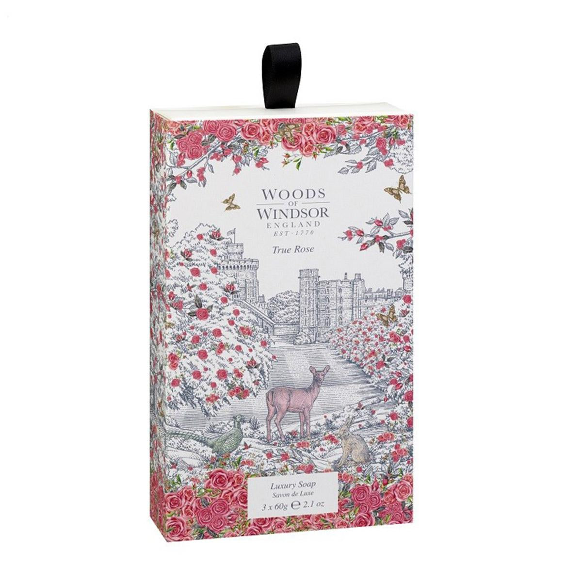 Primary image of True Rose Fine English Soap (Box of 3)