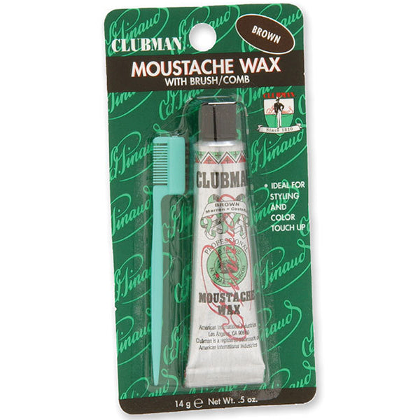 Primary image of Clubman Brown Moustache Wax