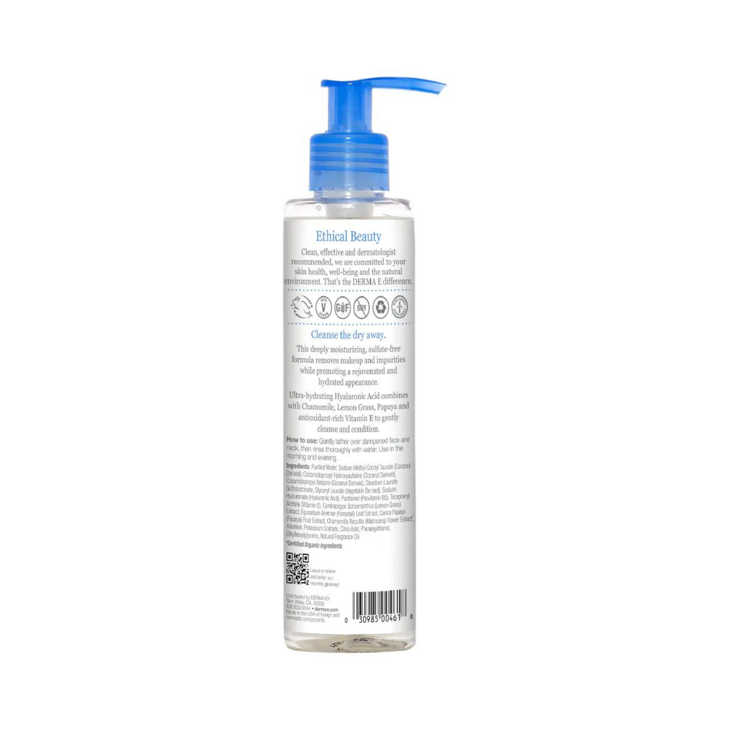 DERMA E Hydrating Gentle Cleanser (6 fl oz) #10085293