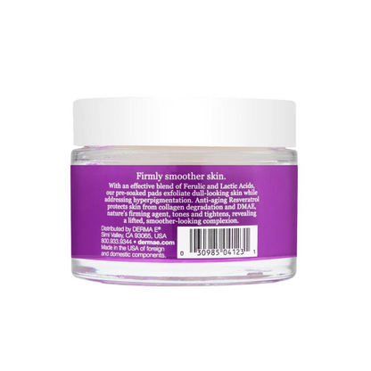 DERMA E Ferulic Acid Resurfacing Pads (50 count) #10085290