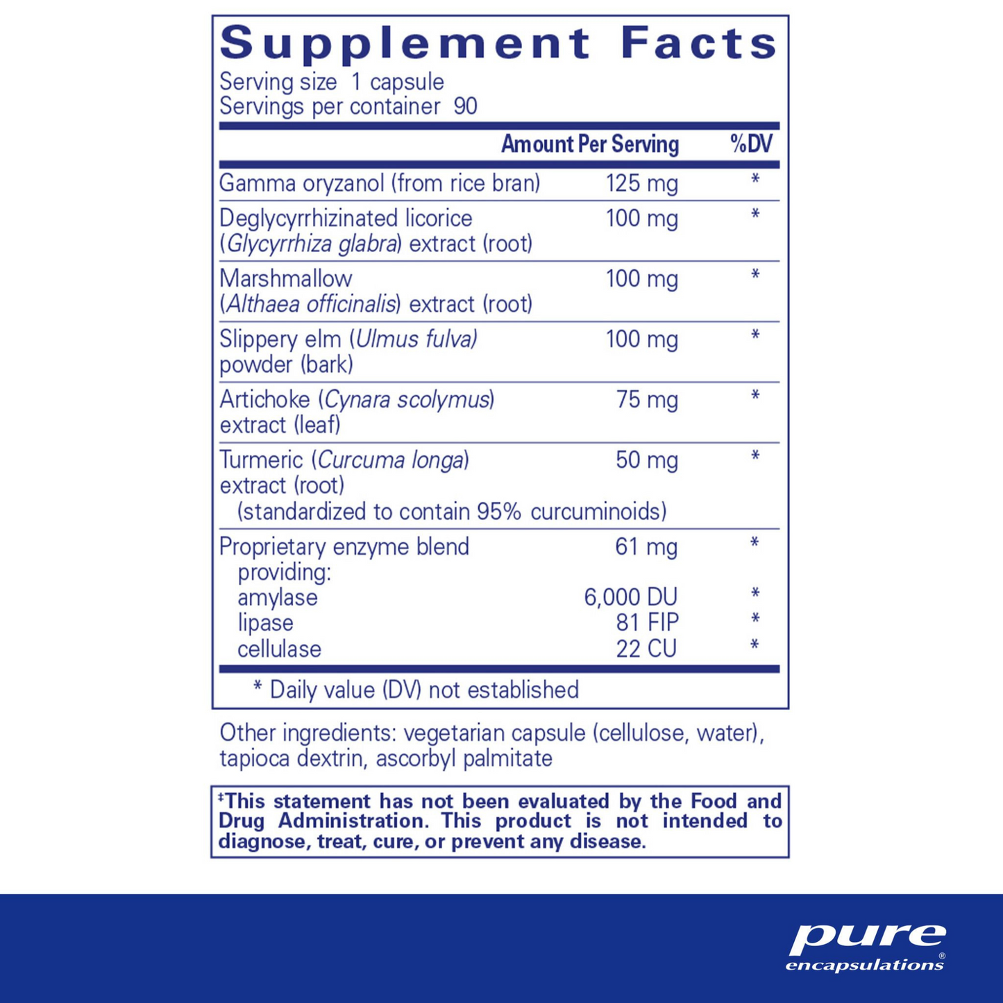 Pure Encapsulations Heartburn Essentials Capsules (90 count) #10085818
