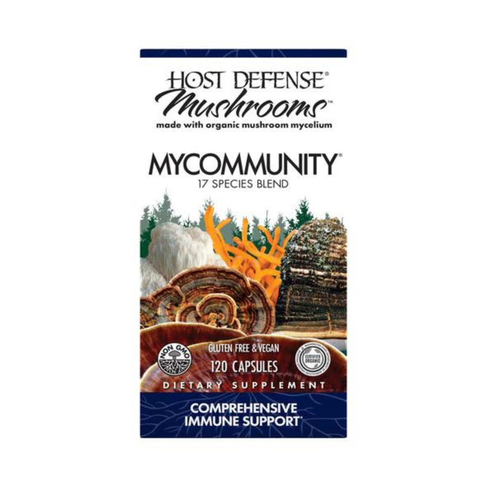 Primary Image of Host Defense MyCommunity Capsules (120 count)