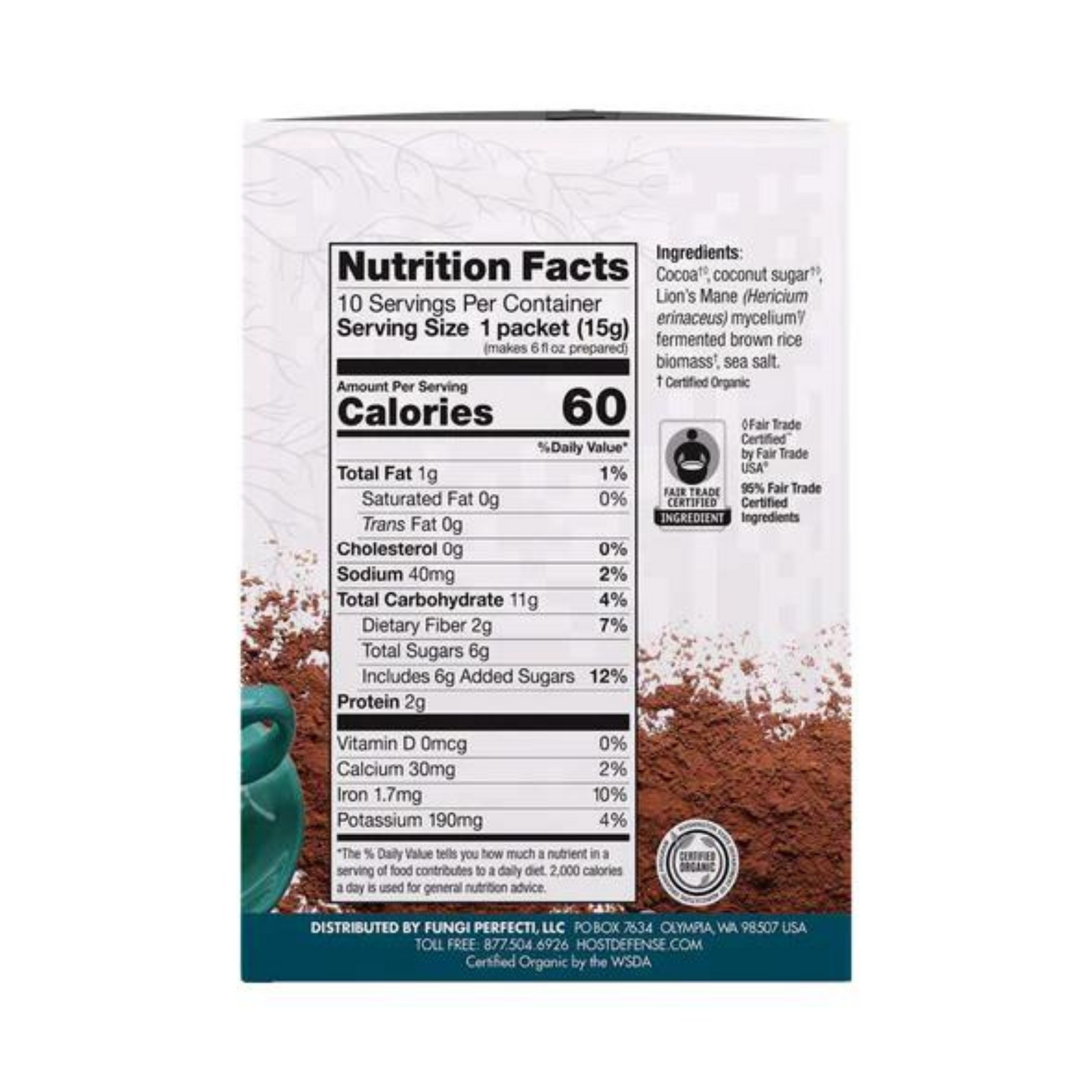 Host Defense MycoBrew Coffee Packets (10 count) #10085647