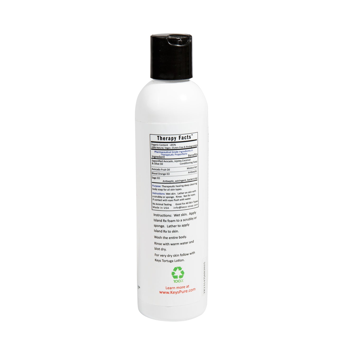 Keys Island Rx Liquid Body Soap (8 fl oz) #10079196