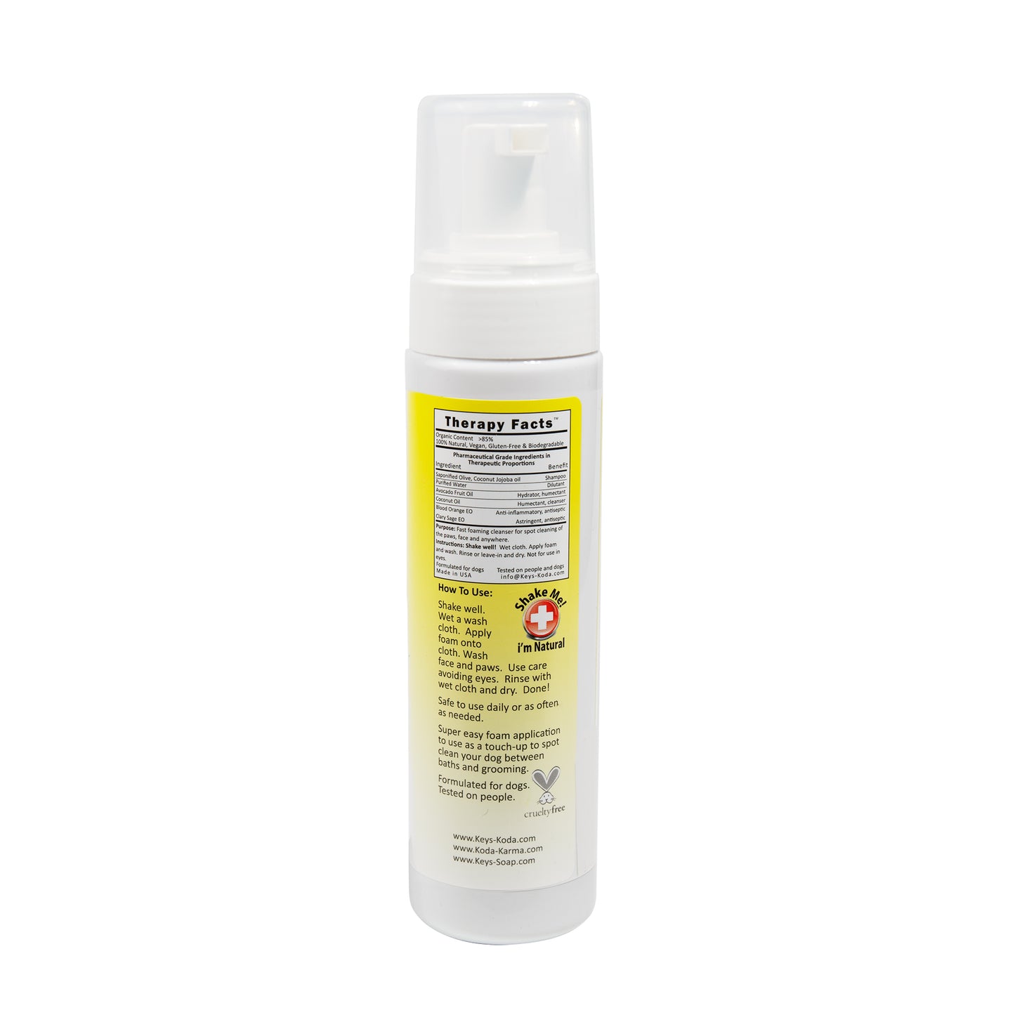 Keys Koda Spot Cleanse Paws + Face Cleanse for Dogs (7.1 fl oz) #10079195