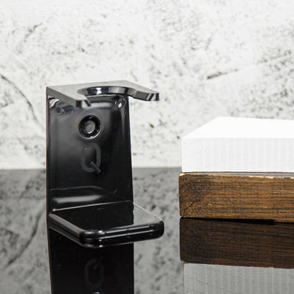 Q Brothers Black Shave Brush Stand  #10085206