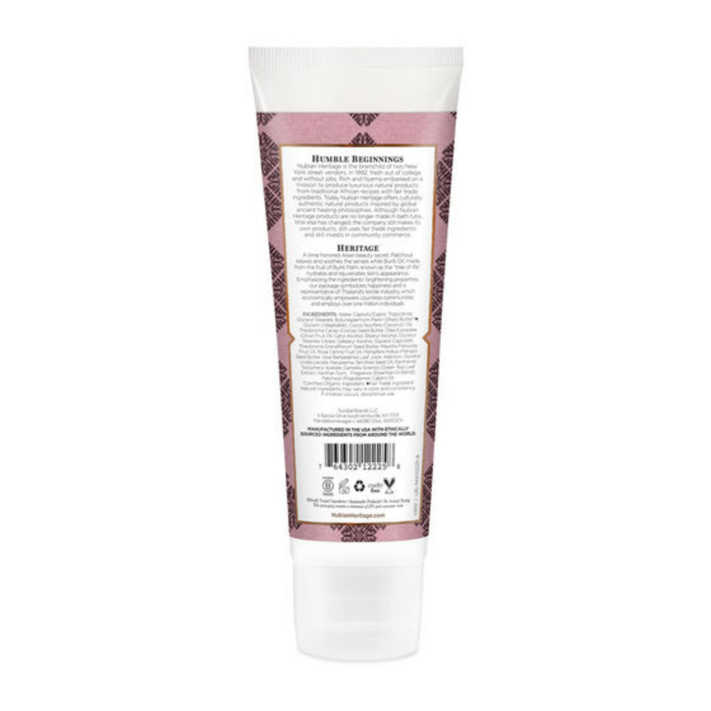 Nubian Heritage Hand Cream - Patchouli + Buriti (4 oz) #10075482