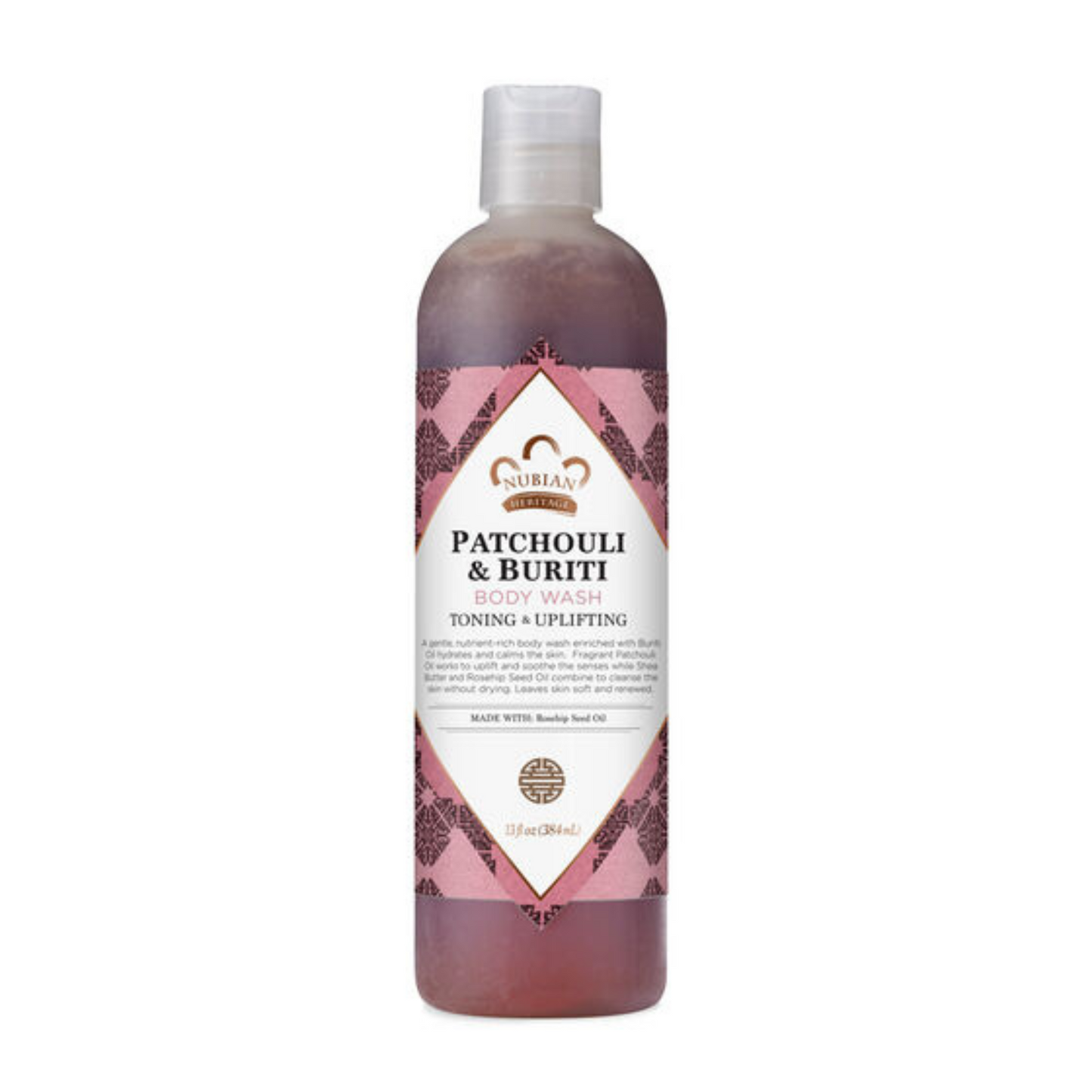 Primary Image of Nubian Heritage Patchouli & Buriti Body Wash (13 fl oz)