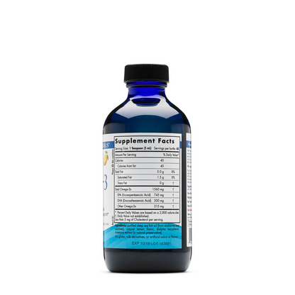 Nordic Naturals Omega-3D Lemon Liquid (8 fl oz) #31766