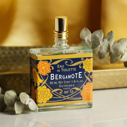 Alternate Image of Bergamote Eau de Toilette, square perfume bottle with illustrated label