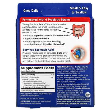 Nature's Way Pearls IC (Intensive Care Probiotics) (30 count) #31813