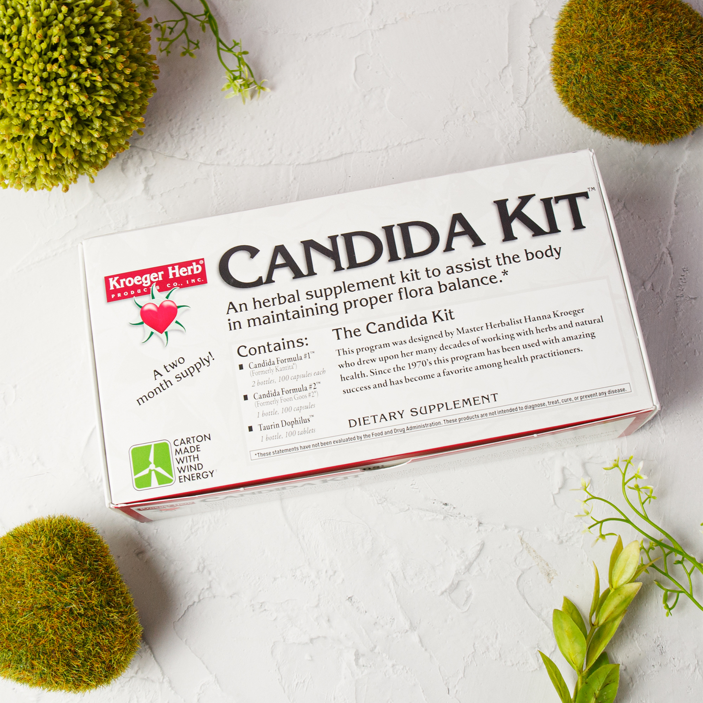 Kroeger Herb Candida Kit  #24046