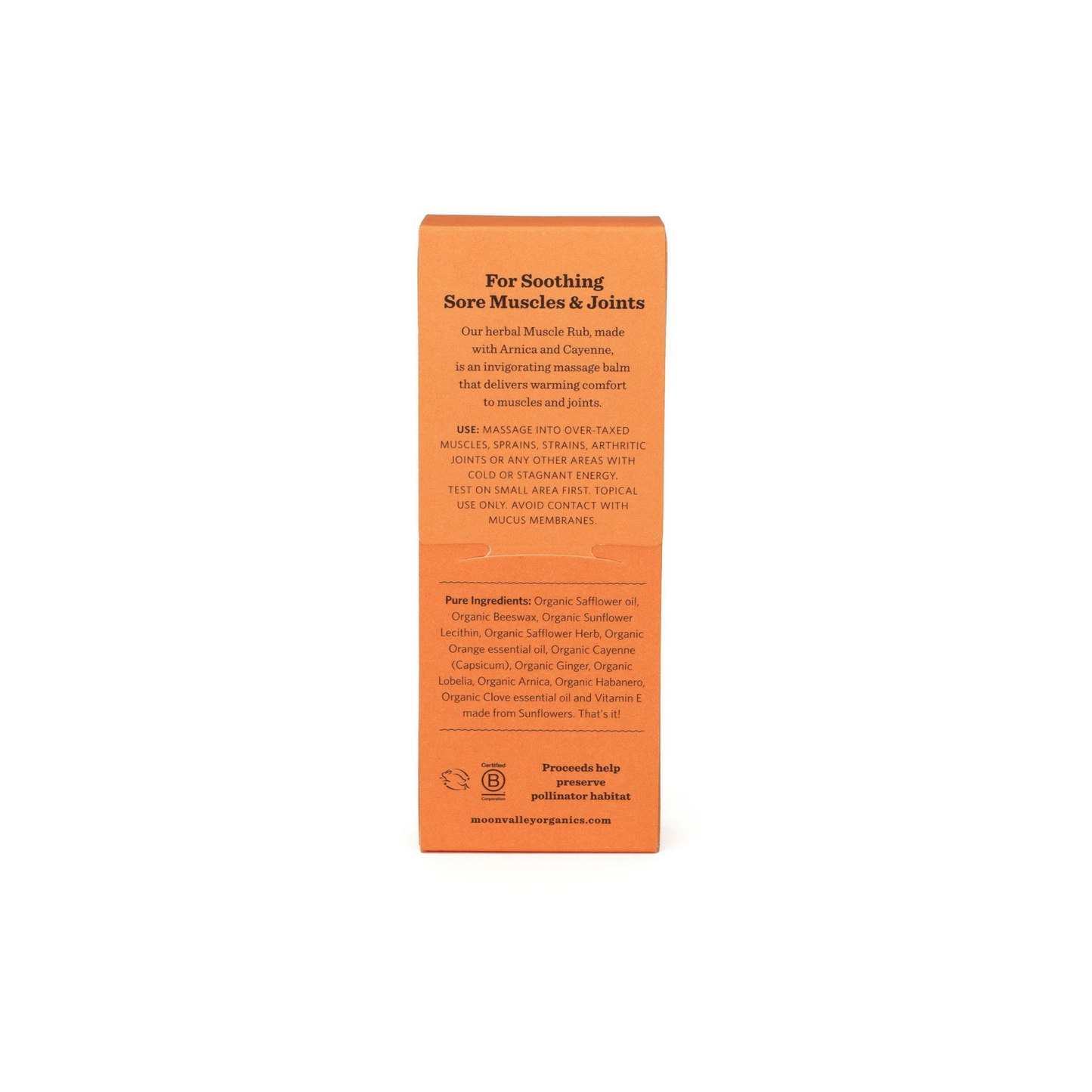Moon Valley Organics Herbal Muscle Rub (1.7 oz) #10084941