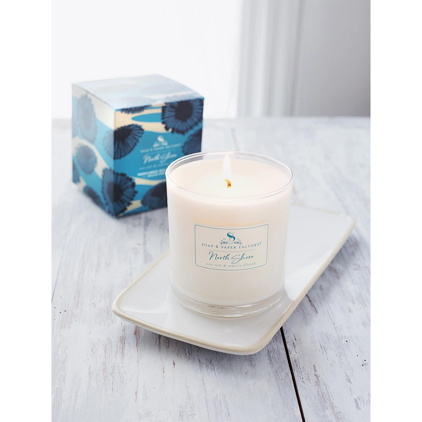 Soap & Paper Factory North Shore Large Soy Candle (9.5 oz) #10084879