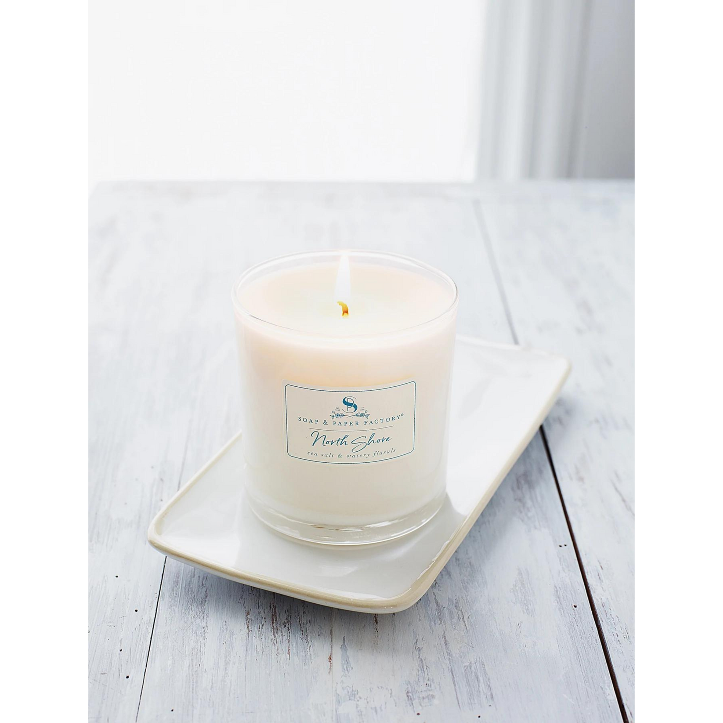 Soap & Paper Factory North Shore Large Soy Candle (9.5 oz) #10084879