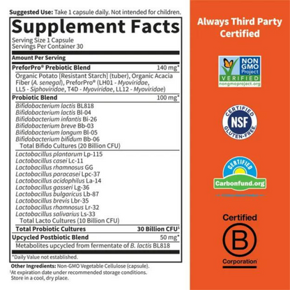 Garden of Life Probiotics 30 Billion Capsules (30 count) #10084921