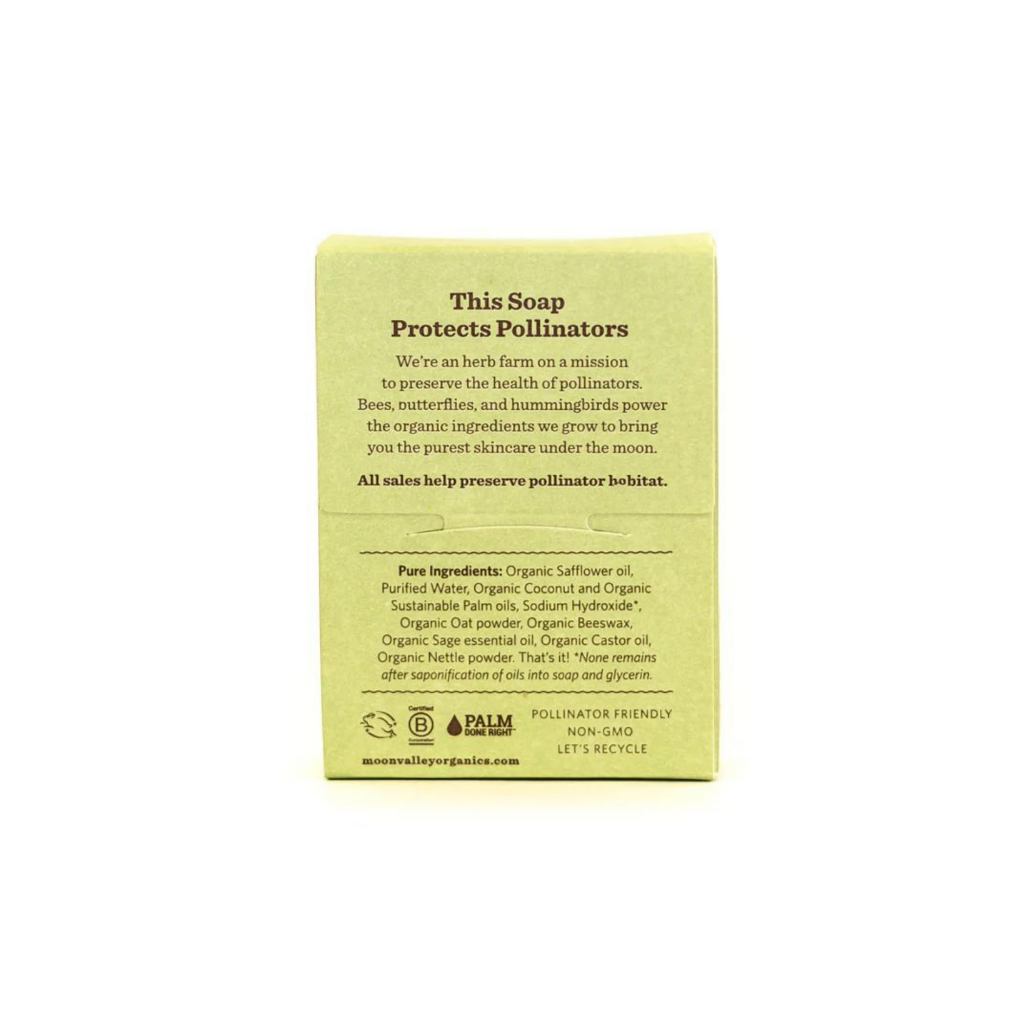 Moon Valley Organics Sage Herbal Soap (4 oz) #10084949