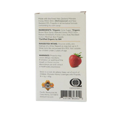 Pacific Resources Strawberry Lozenges (16 count) #10071044