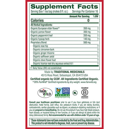 Traditional Medicinals Herbal Cold Care (16 count) #11758