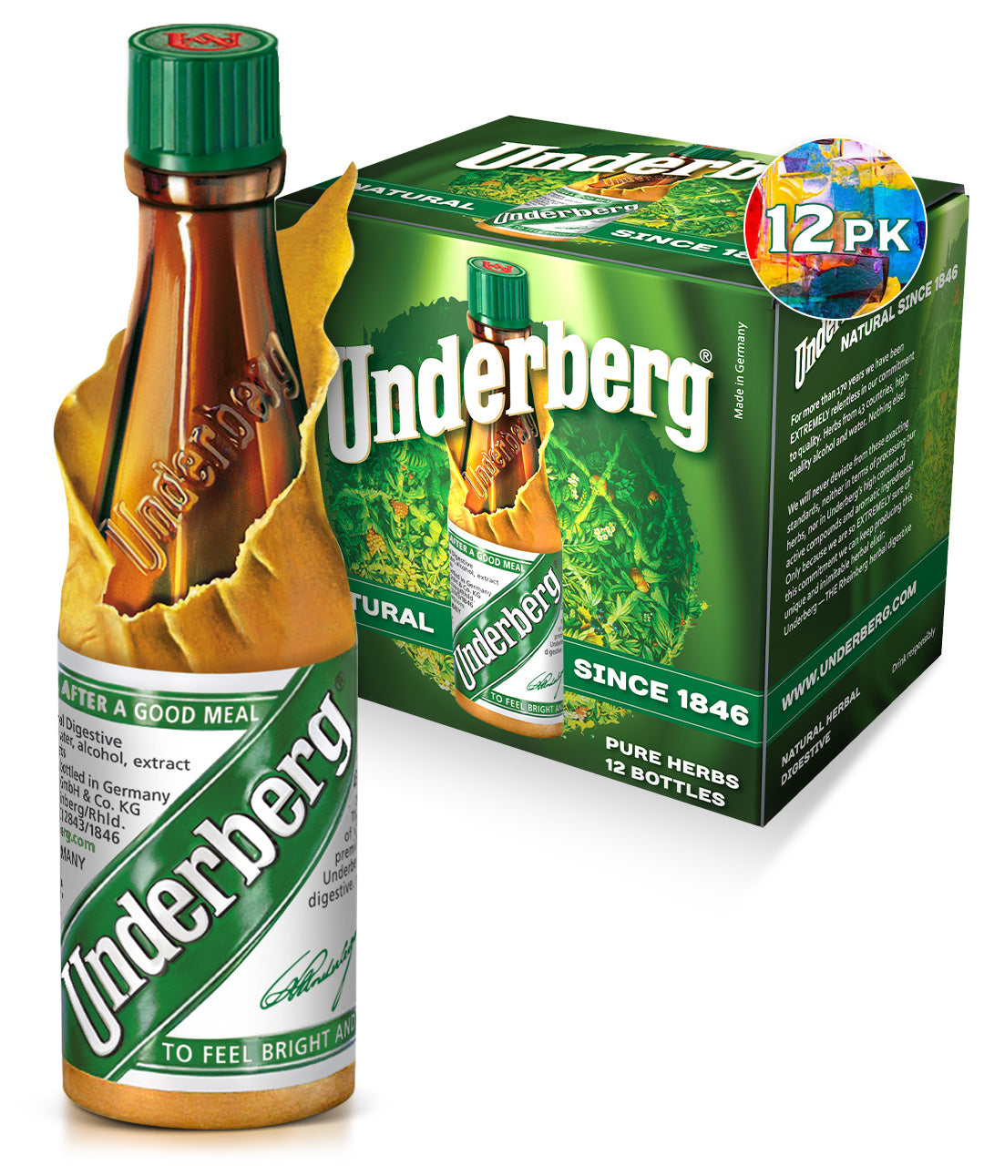 Alternate Image of Cardboard Box of 12 bottles (12 count)