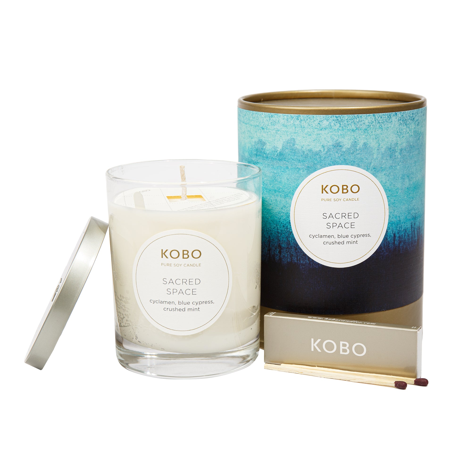 Primary Image of Watercolor Sacred Space Candle