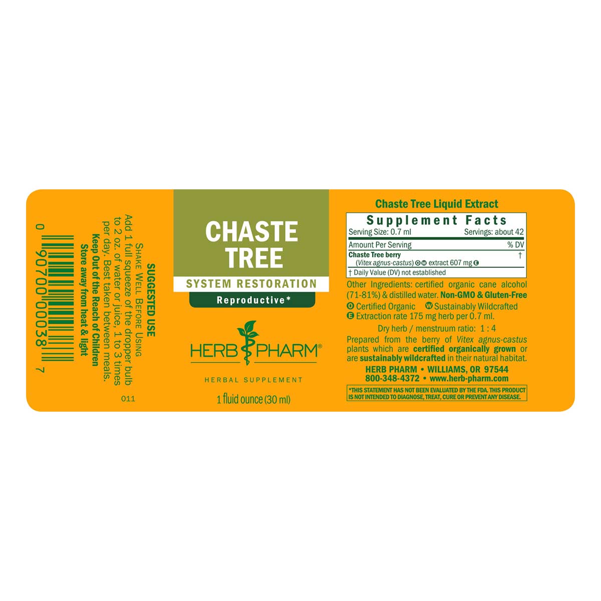 Alternate image of Chaste Tree Extract