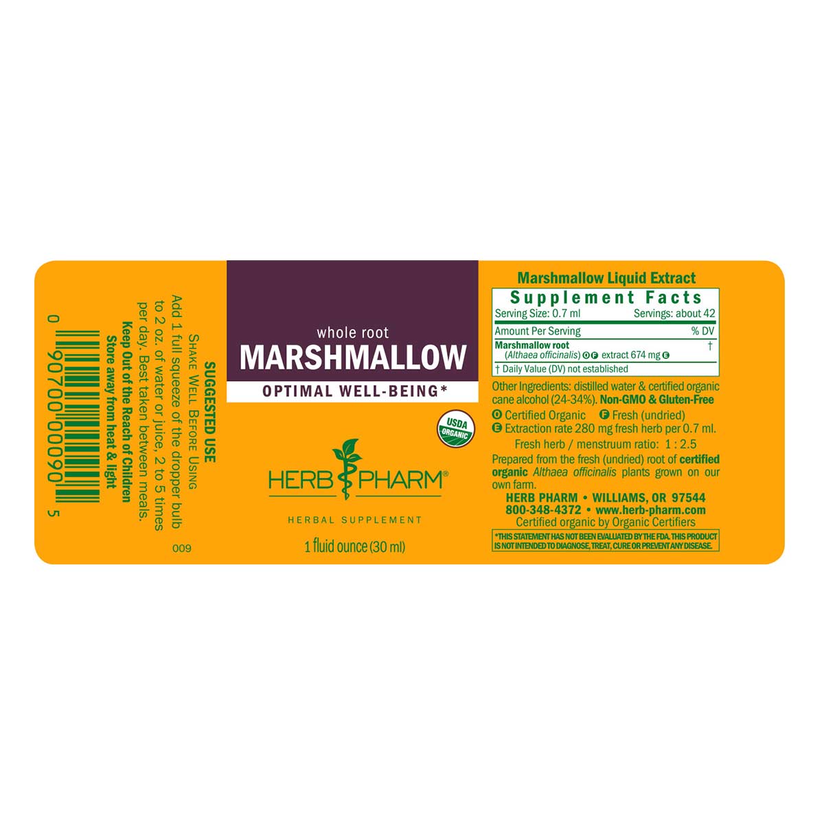 Alternate image of Marshmallow Root Extract