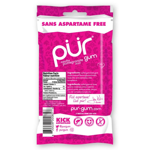 Alternate image of PUR Gum Pomegranate Bag