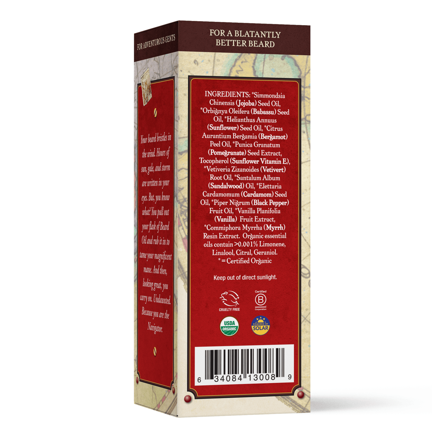 Alternate Image of Beard Oil of Box Back