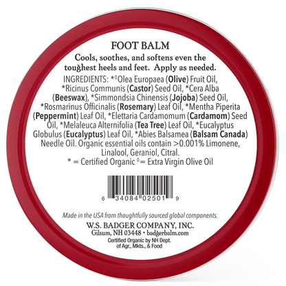 Alternate Image of Foot Balm Large Tin Back