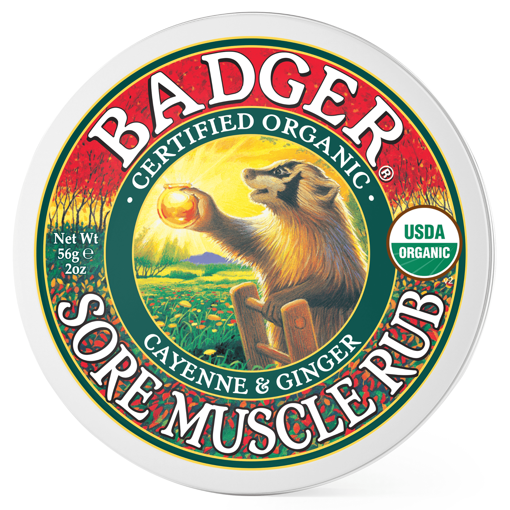 Primary Image of Sore Muscle Rub Large Tin