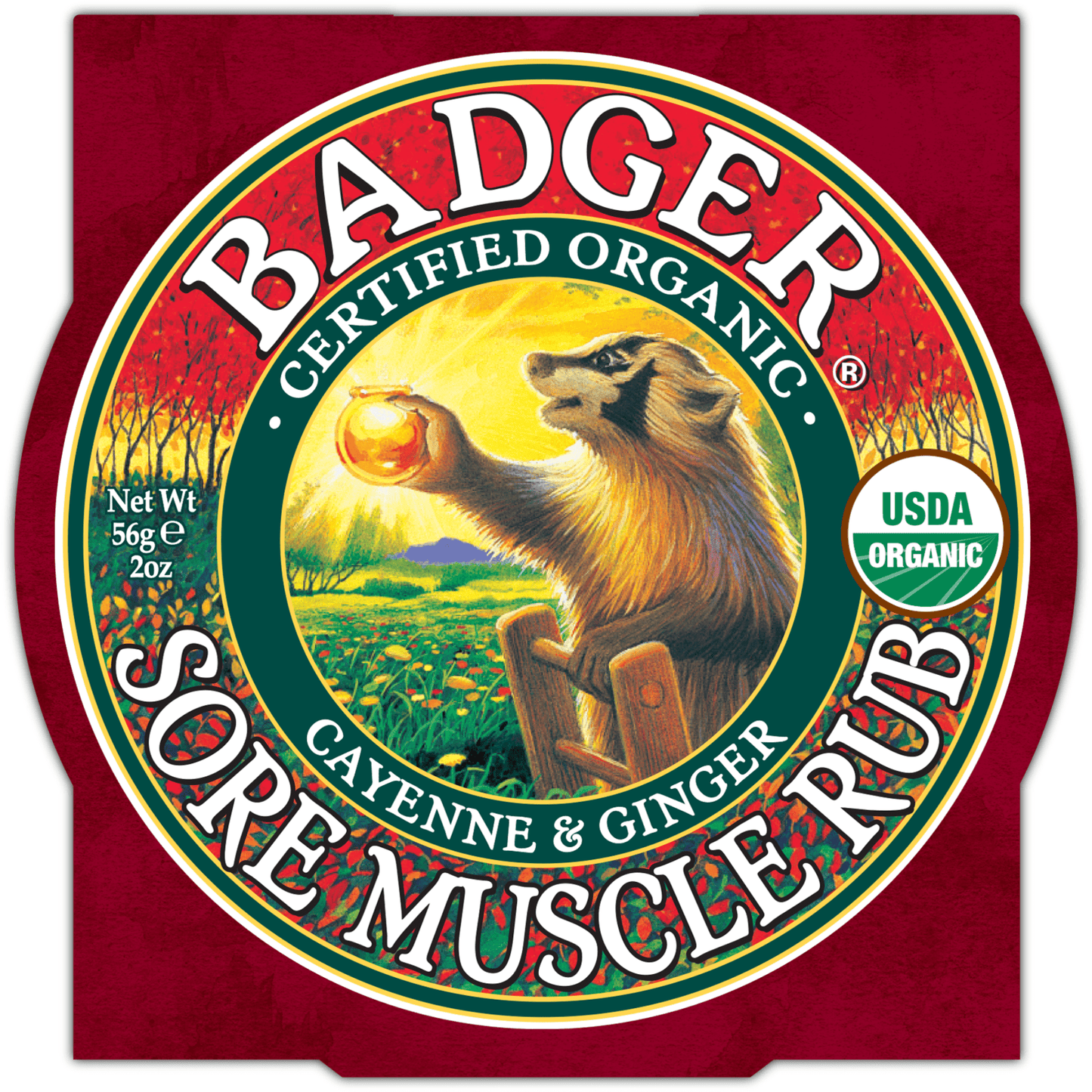 Alternate Image of Sore Muscle Rub Large Tin Sleeve
