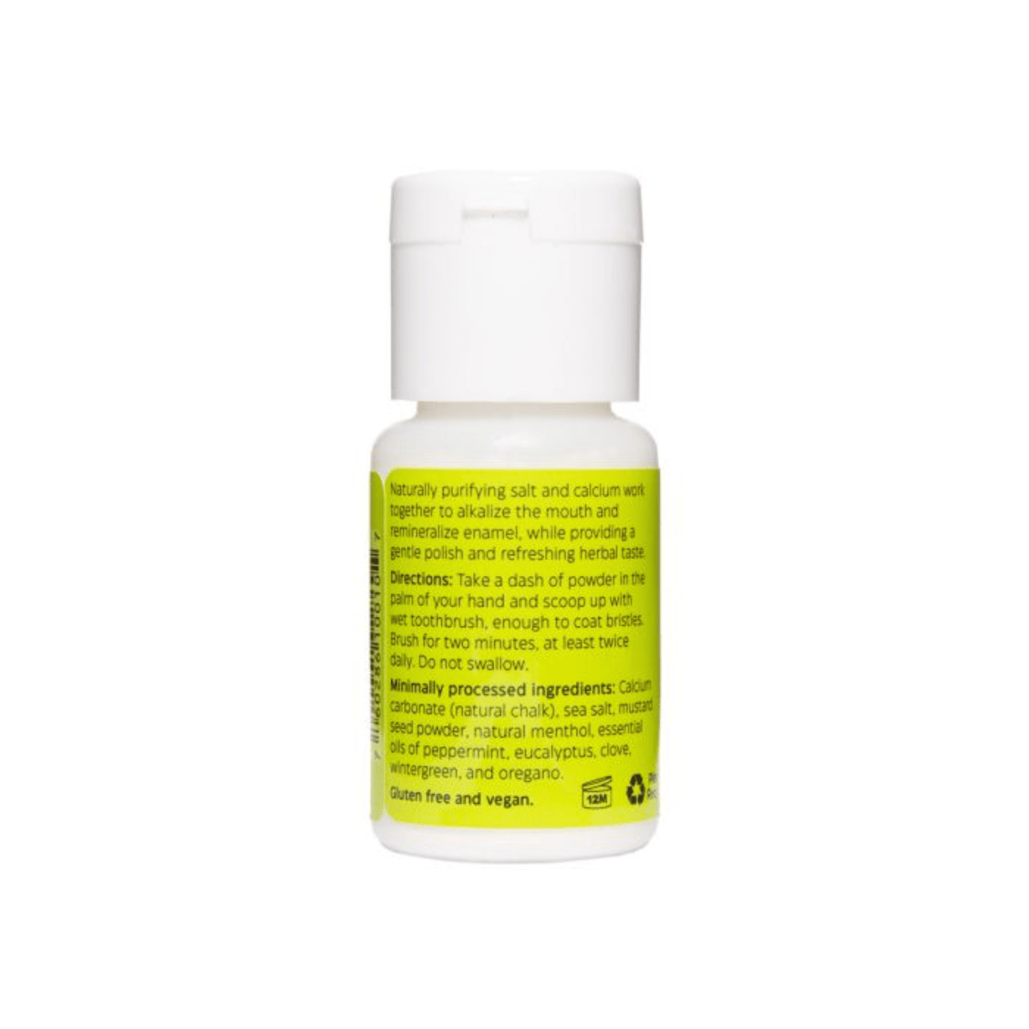 Alternate Image of All-Natural Tooth Powder  Back