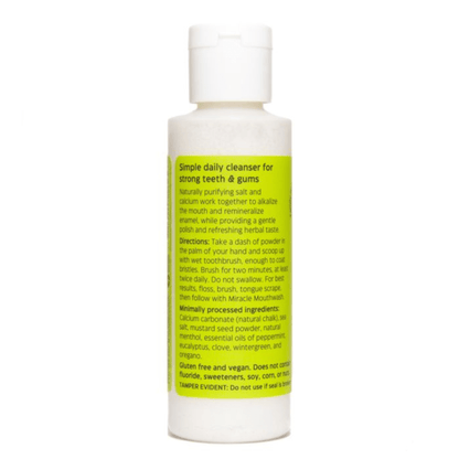 Alternate Image of All-Natural Tooth Powder Back
