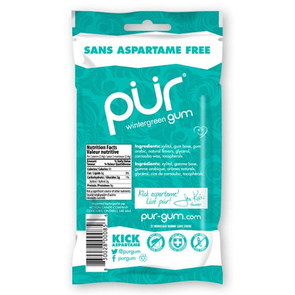 Alternate image of PUR Gum Wintergreen Bag